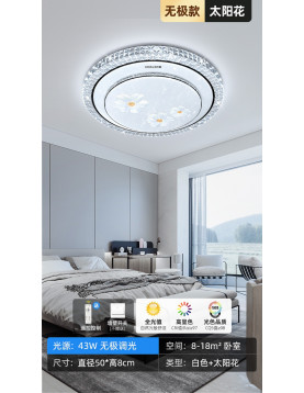 吸頂燈太陽花圖案