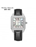 WellyMerck - 璀璨紅色手錶