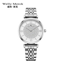 WellyMerck - 鑽石光澤手錶 WellyMerck - 鑽石光澤手錶