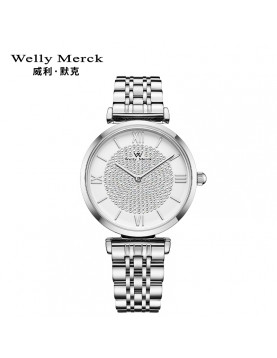 WellyMerck - 鑽石光澤手錶