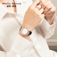 WellyMerck - 珍珠白方形手錶 WellyMerck - 珍珠白方形手錶