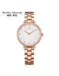WellyMerck - 珍珠光澤手錶