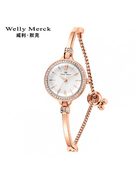 WellyMerck - 璀璨綠色手錶