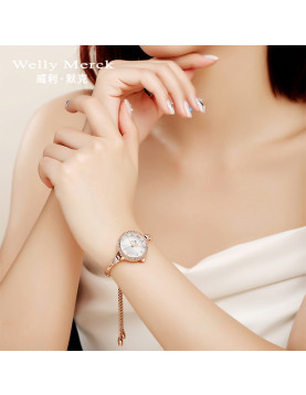 WellyMerck - 璀璨綠色手錶