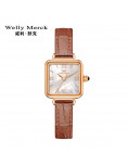 WellyMerck - 復古方形手錶