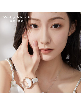 WellyMerck - 藝術風格玫瑰金手錶