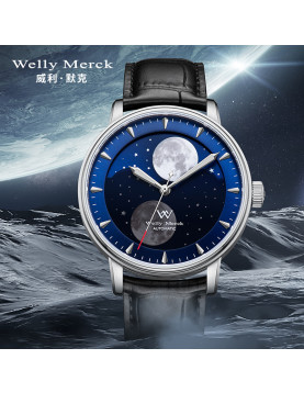 Welly Merck - 142 黑魅时尚男表