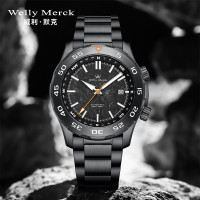 WellyMerck - 157黑曜風尚男表 WellyMerck - 157黑曜風尚男表