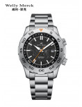 WellyMerck - 157黑曜風尚男表