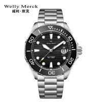 Welly Merck - 189黑曜先鋒男表  Welly Merck - 189黑曜先鋒男表